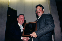 Jack Herrick and Len Barker