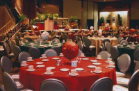 The banquet room at Landerhaven